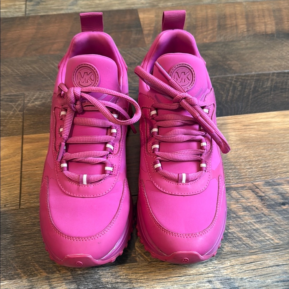 Michael Kors Fuchsia Athletic Shoes